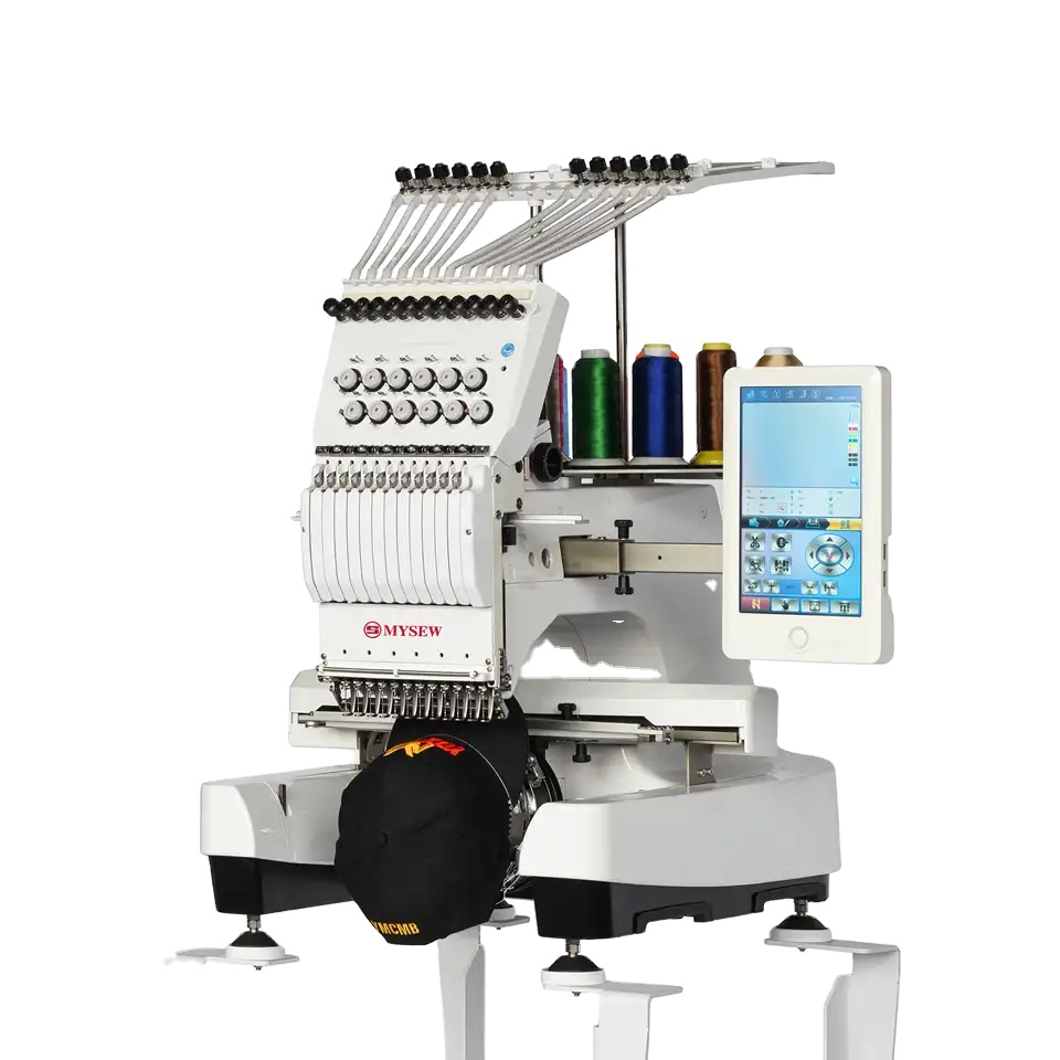 Embroidery Machine Computerized - MYSEW MFS 1200 High Quality Single