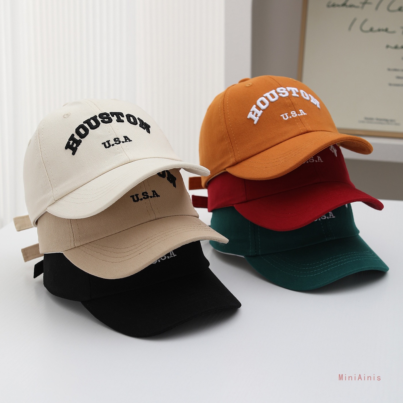 Embroidery Letter - Embroidery Letter Kids Baseball Cap Fashion
