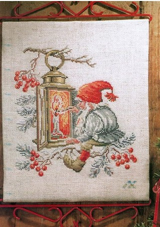 Embroidery Lovers - Lovely Counted Cross Stitch Kit, Santa