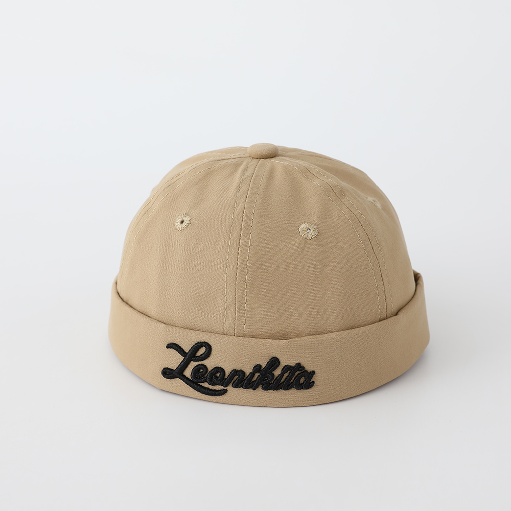 Embroidery Letter - Children's handwritten English embroidery cap with