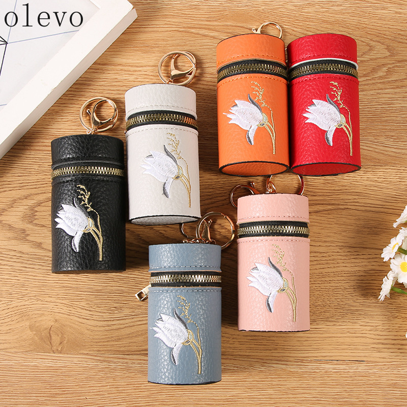 Embroidery Fonts - New Cylindrical Type Embroidery Zero Wallet
