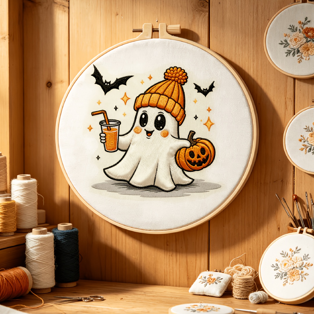 Embroidery Lovers - Beginner Hand DIY Embroidery Kit Complete