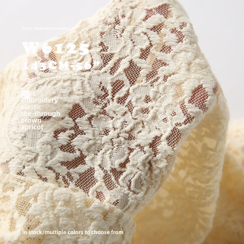 Paisley Embroidery Elasticity  - огляд і ціна Embroidery Veil