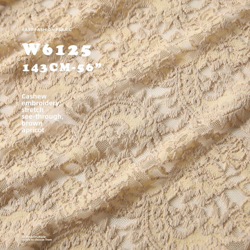 Paisley Embroidery Elasticity  - огляд і ціна Embroidery Veil