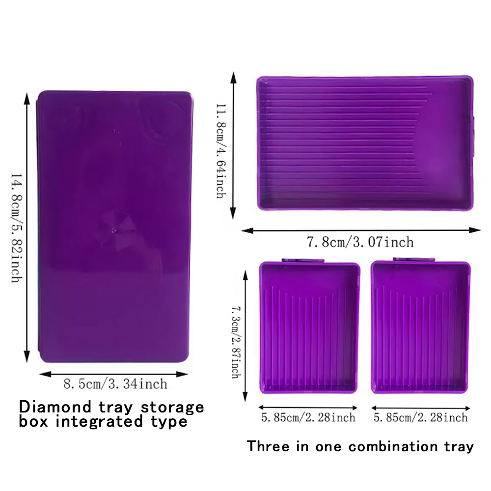 Diamond Painting Tray with Lid - огляд і ціна Embroidery Kit Starter