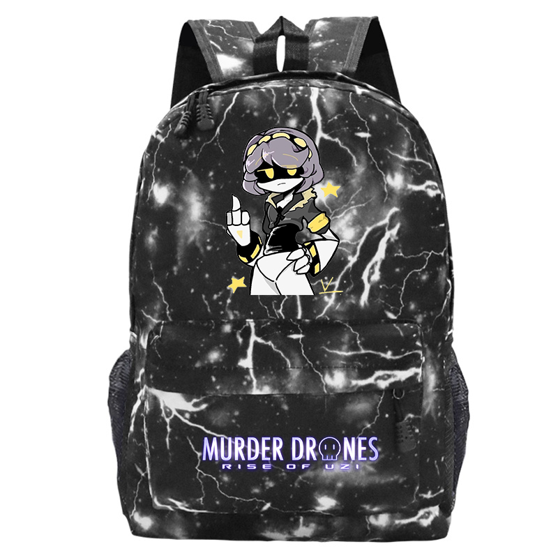 Anime Murder Drones School Bac - огляд і ціна Embroidery Letter N
