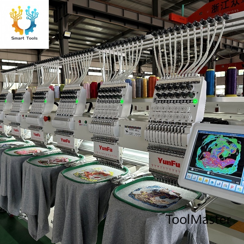[2026] YUNFU High-Speed 6-Head - огляд і ціна Embroidery Machine