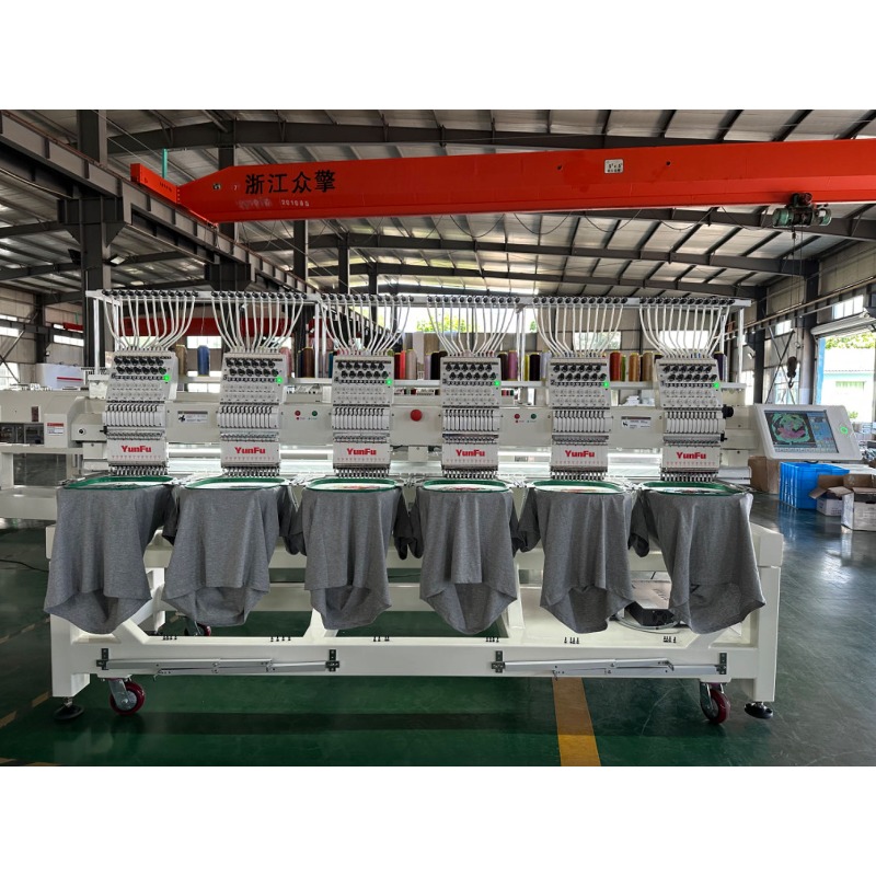 [2026] YUNFU High-Speed 6-Head - огляд і ціна Embroidery Machine