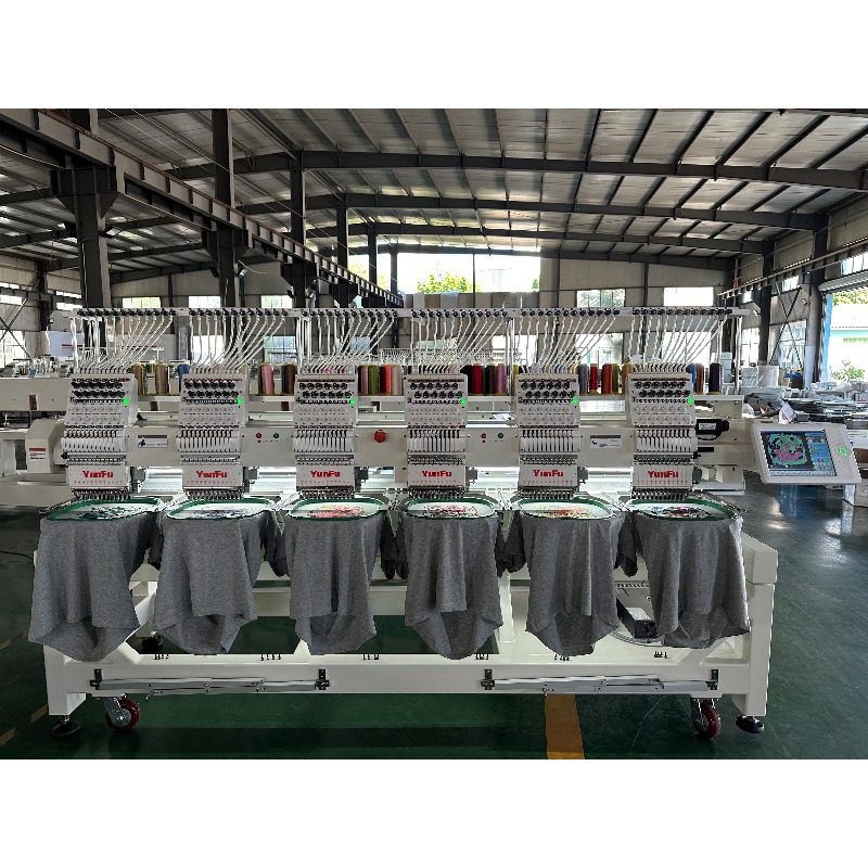 [2026] YUNFU High-Speed 6-Head - огляд і ціна Embroidery Machine