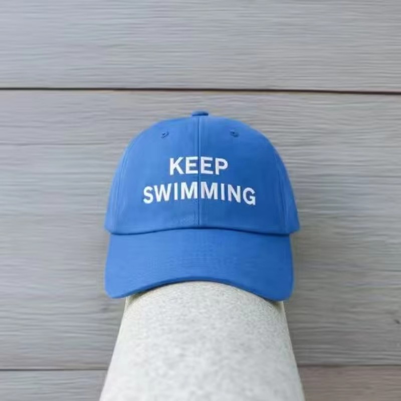 2026 Trendy keep Swimming New  - огляд і ціна Embroidery Letter