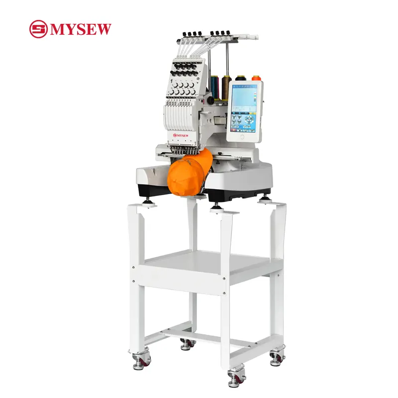 MYSEW MFS800  9  s Single Head - огляд і ціна Embroidery Machine Computerized