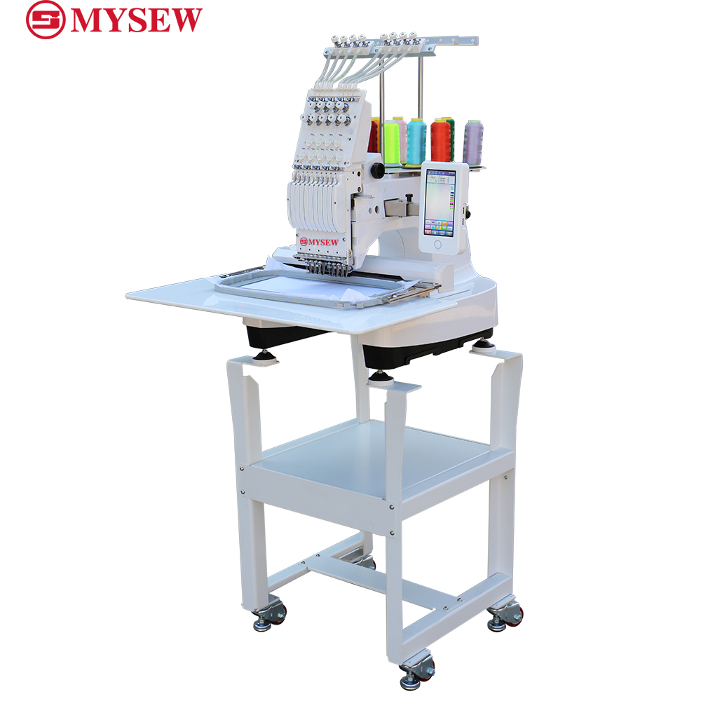 MYSEW MFS800  9  s Single Head - огляд і ціна Embroidery Machine Computerized