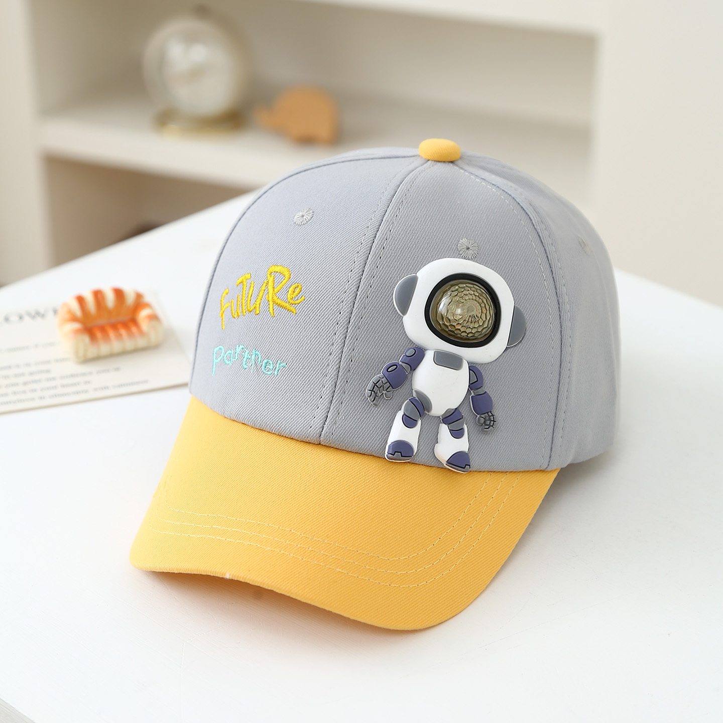 Children's Soft Rubber Robot D - огляд і ціна Embroidery Letter