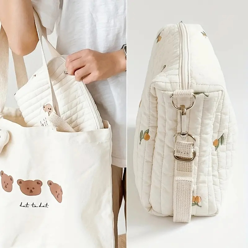Cotton Portable Storage Bag Zi - огляд і ціна Embroidery Fonts