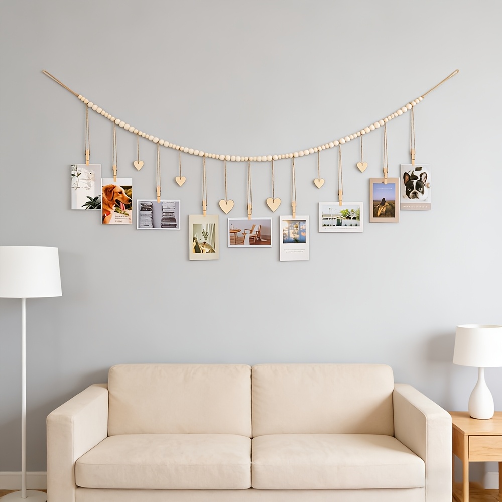 Hanging Photo Display Wall Dec - огляд і ціна Frame Display Wood