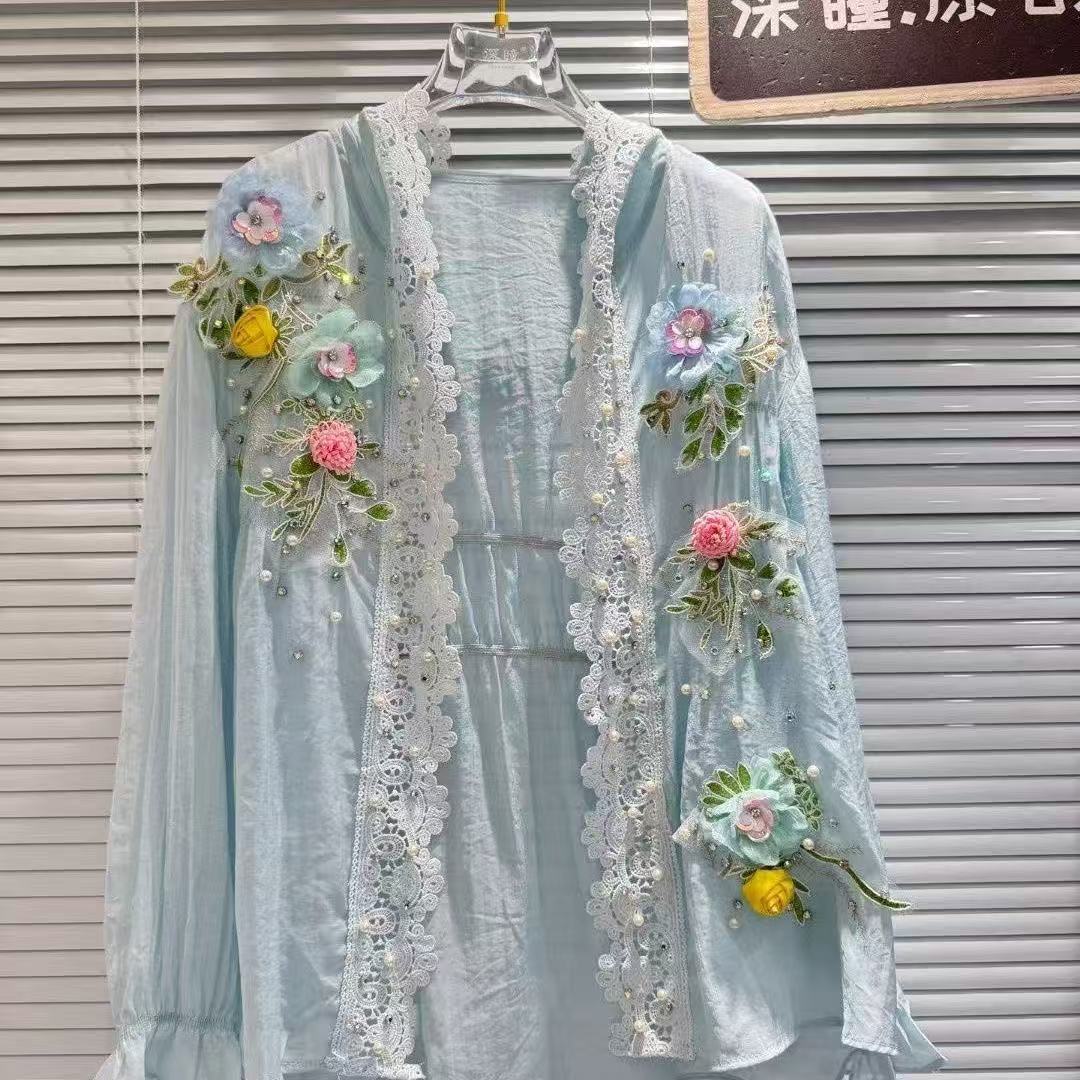 New In Breathable Hooded Sunsc - огляд і ціна Embroidery Cardigan