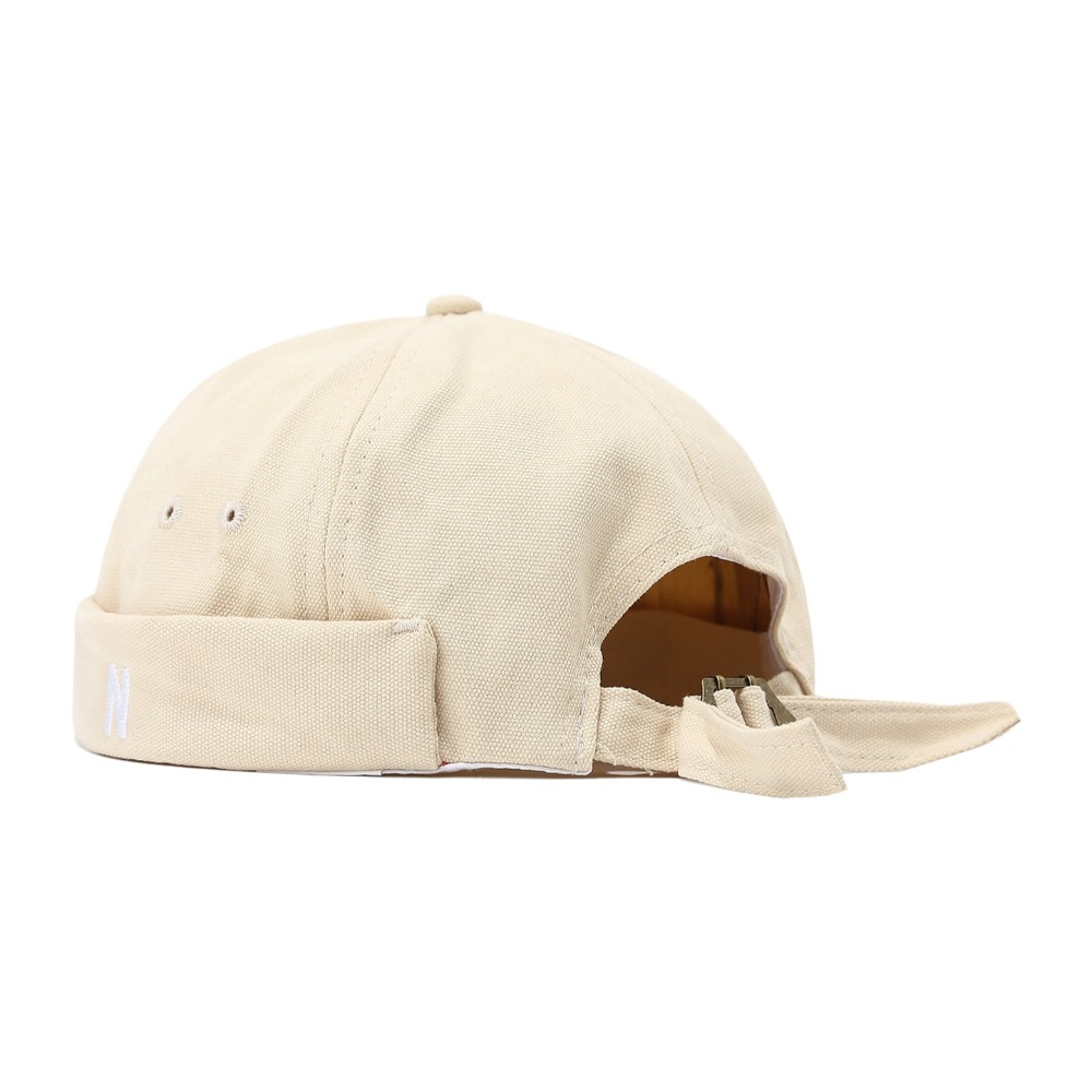 Cotton Brimless Hat Letter N E - огляд і ціна Embroidery Letter N