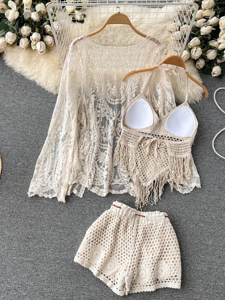 Summer New Holiday Suit Women' - огляд і ціна Embroidery Cardigan