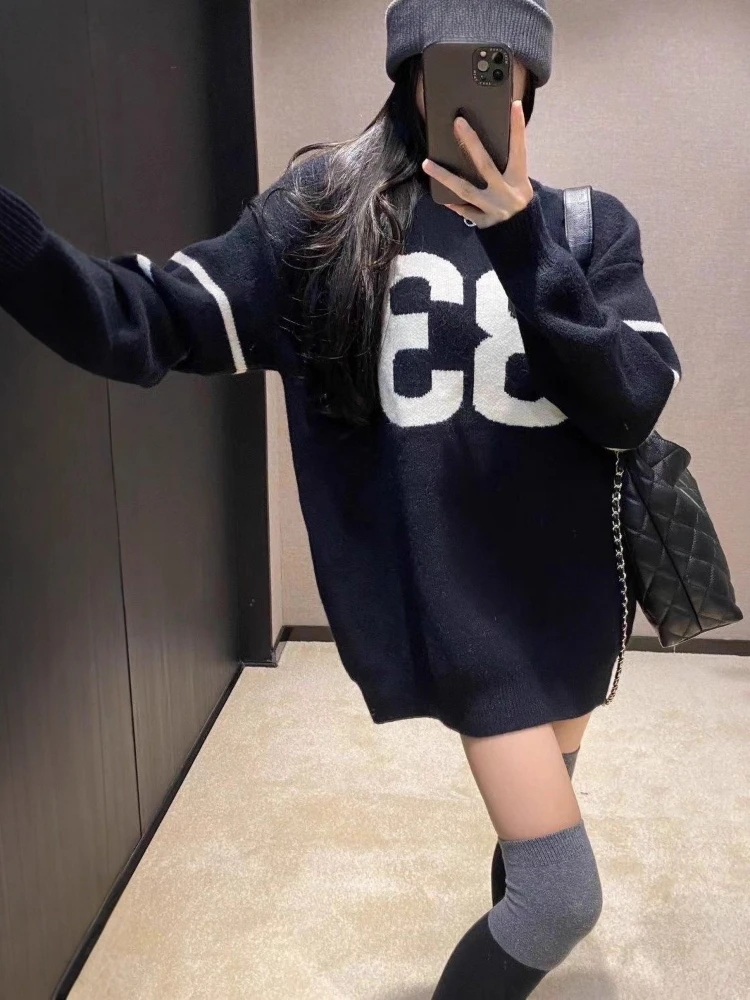 Y2K Vintage Knitted Sweater Wo - огляд і ціна Embroidery Origin