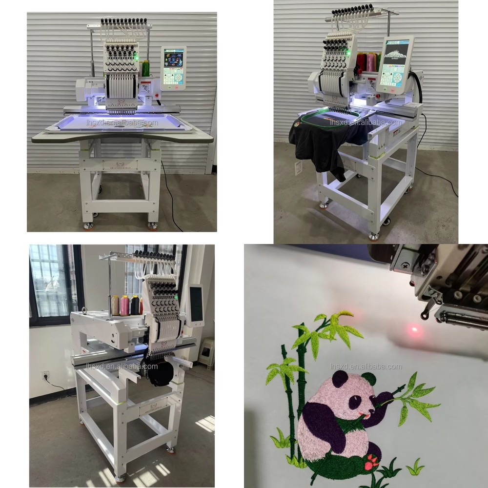 Single Head 12 15 Computerized - огляд і ціна Embroidery Machine