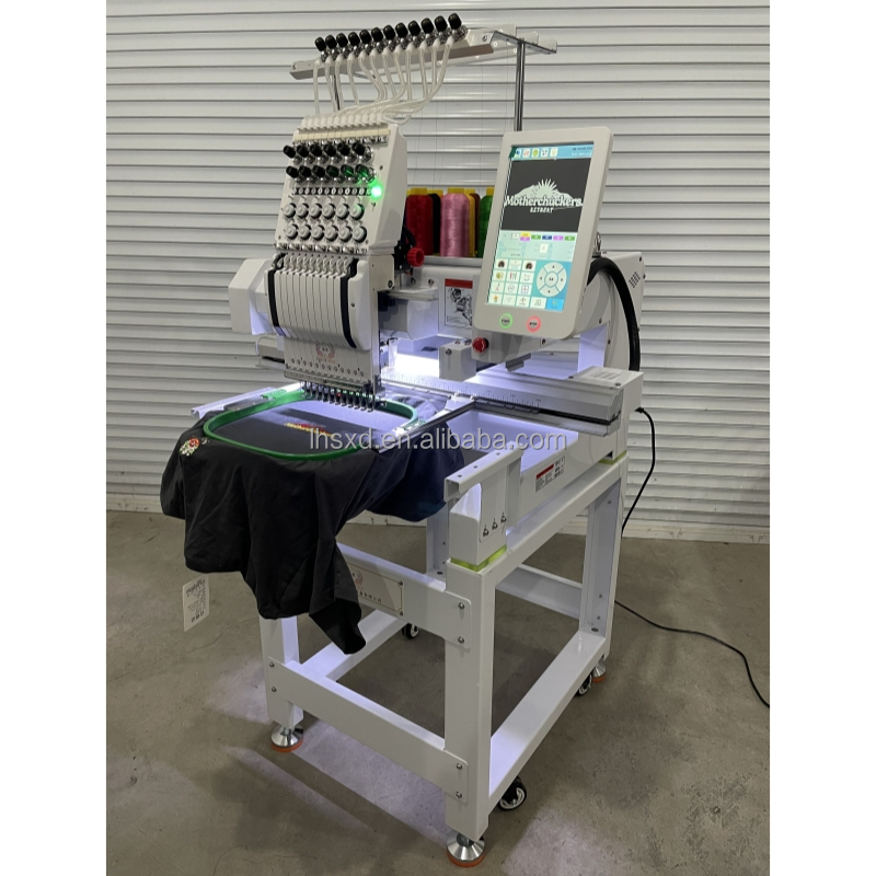 Single Head 12 15 Computerized - огляд і ціна Embroidery Machine