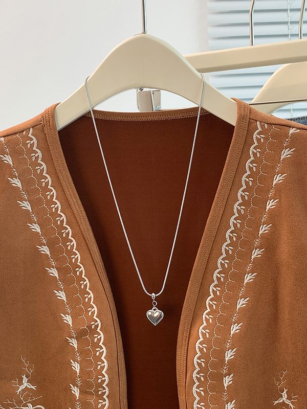 Retro Heavy Embroidery Fringe  - огляд і ціна Embroidery Cardigan