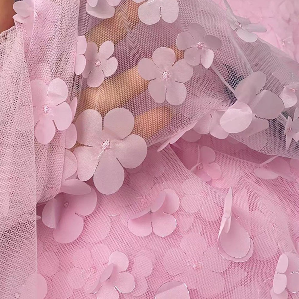 130cm Wide Colorful Flower Emb - огляд і ціна Embroidery Veil