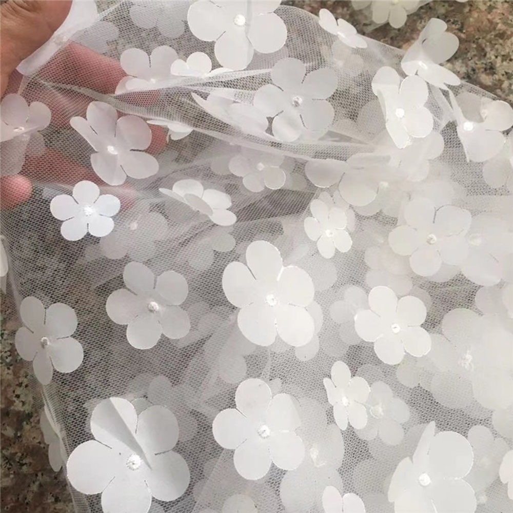 130cm Wide Colorful Flower Emb - огляд і ціна Embroidery Veil