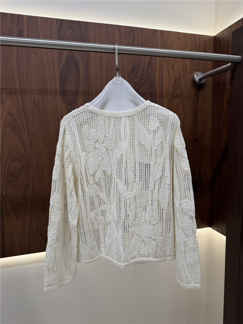 Women's Openwork Embroidered K - огляд і ціна Embroidery Cardigan