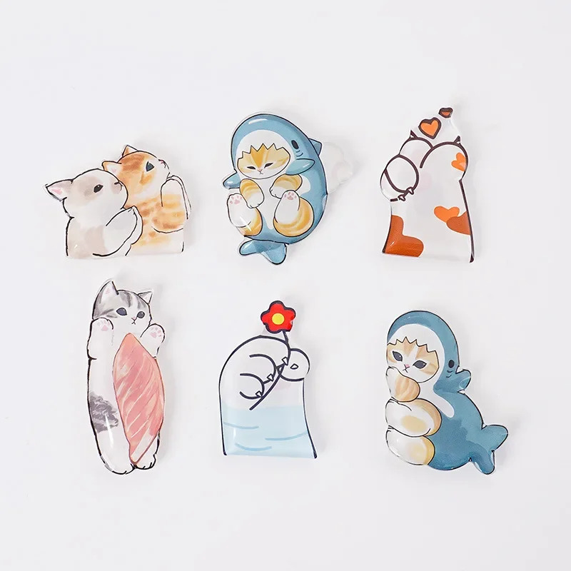 Cute cat acrylic needle, 1 pie - огляд і ціна Needle Minder Magnet