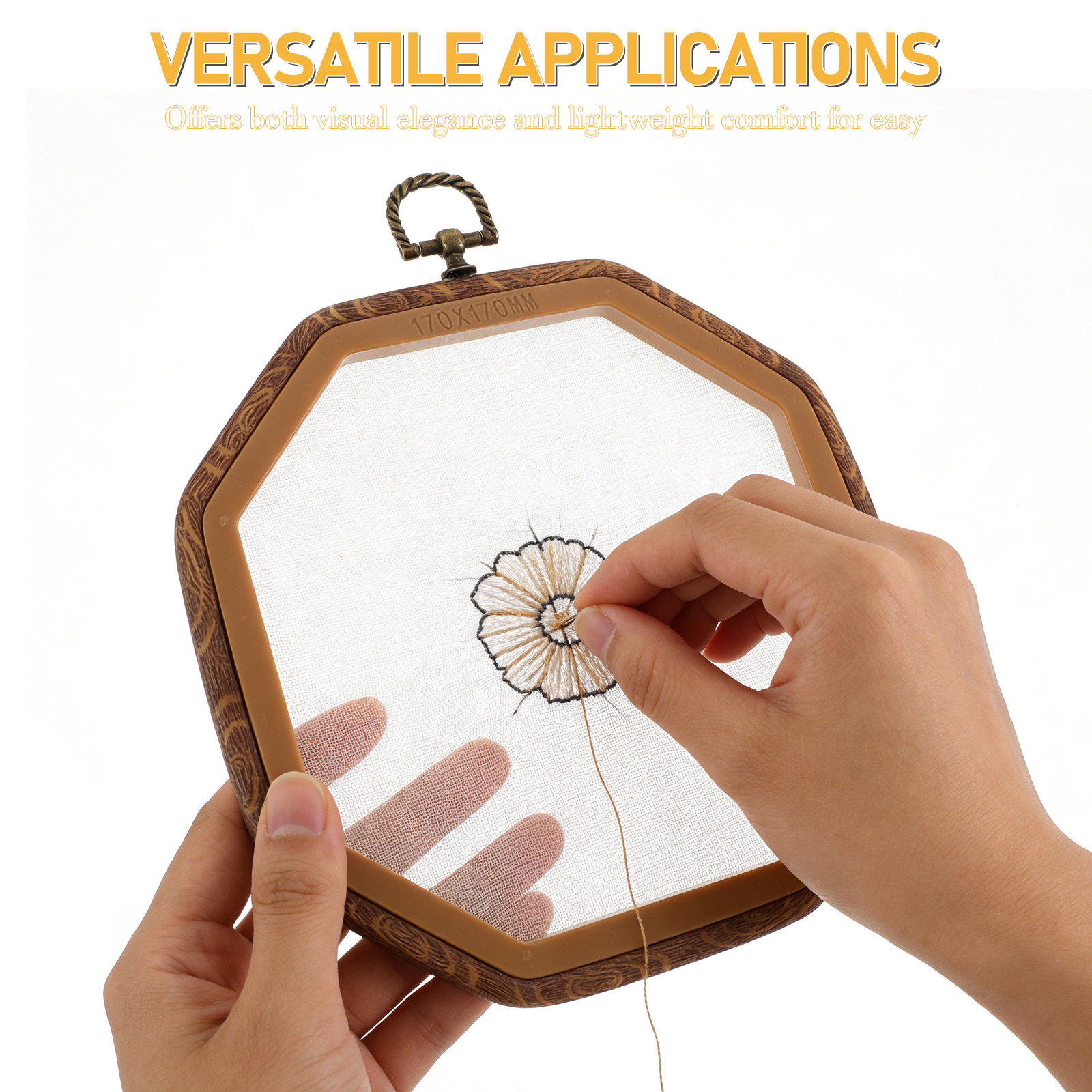 6Pcs Octagonal Imitated Wood E - огляд і ціна Frame Display Wood