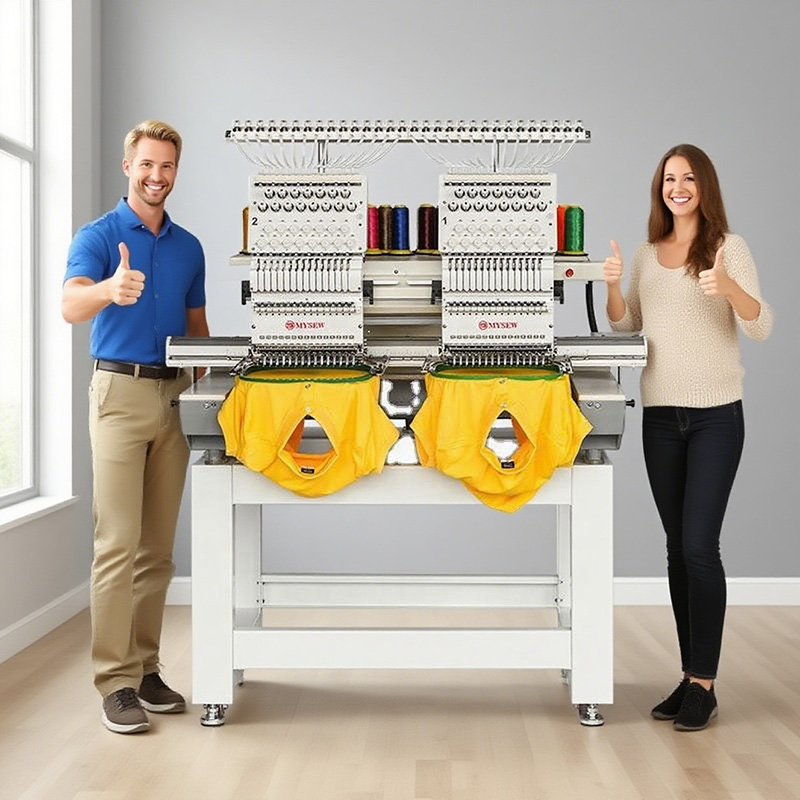 MFGS1502  Double Head High Spe - огляд і ціна Embroidery Machine