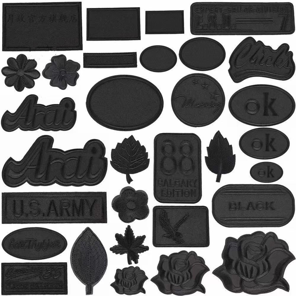 10 Pcs Black Butterfly Iron On - огляд і ціна Embroidery On Black Shirt