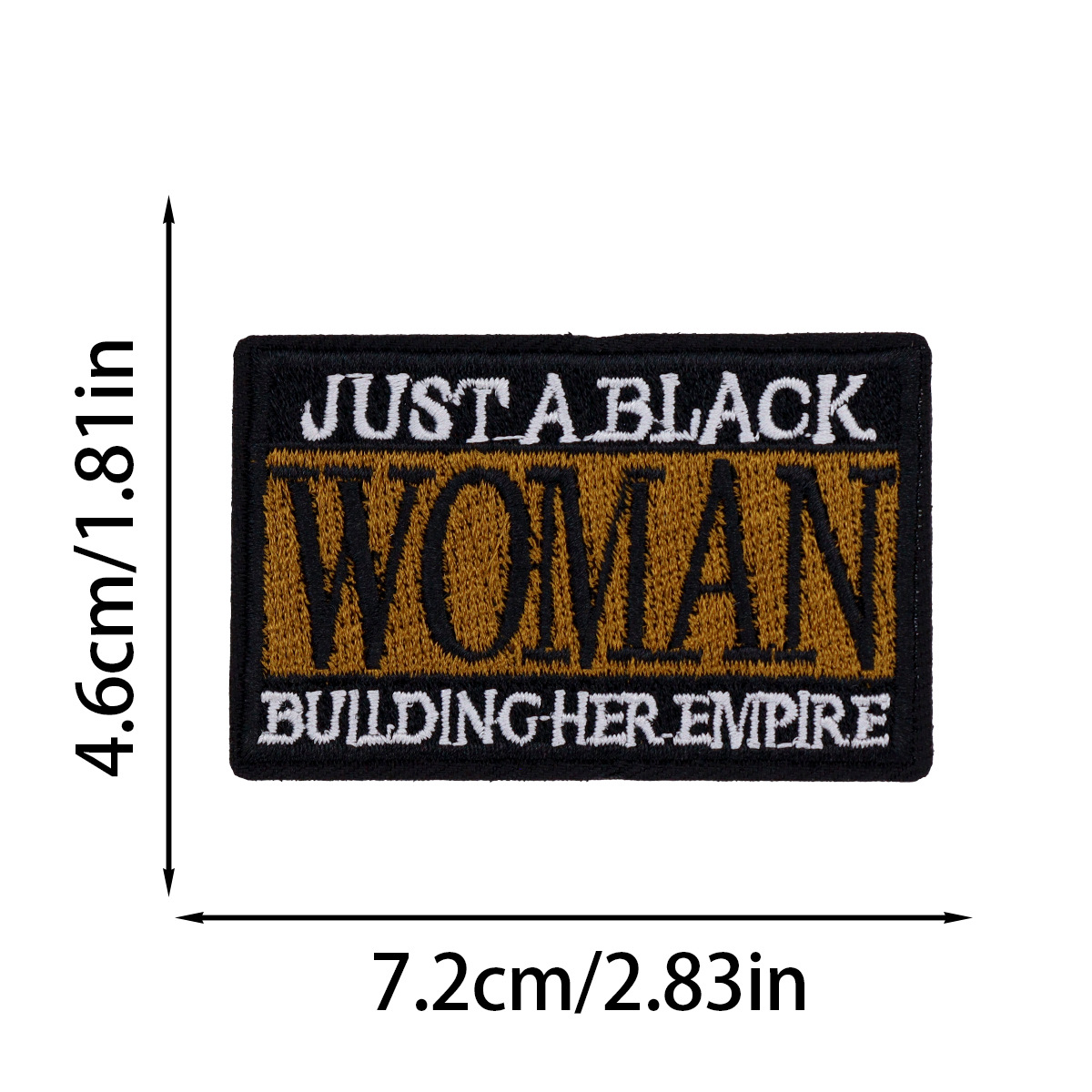 Cartoon Fashion Black Girl Wom - огляд і ціна Embroidery On Black Shirt