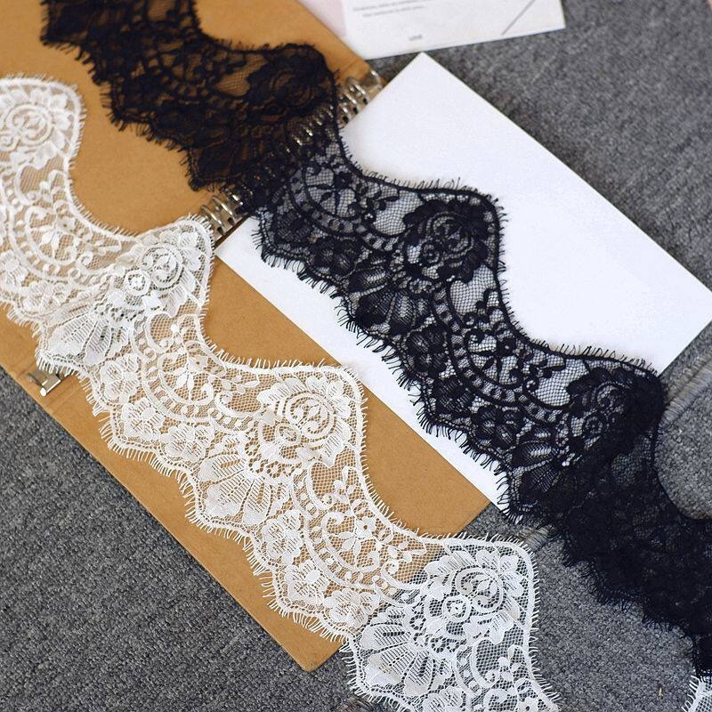 15CM Wide, New Wave Edge Bone  - огляд і ціна Embroidery Veil