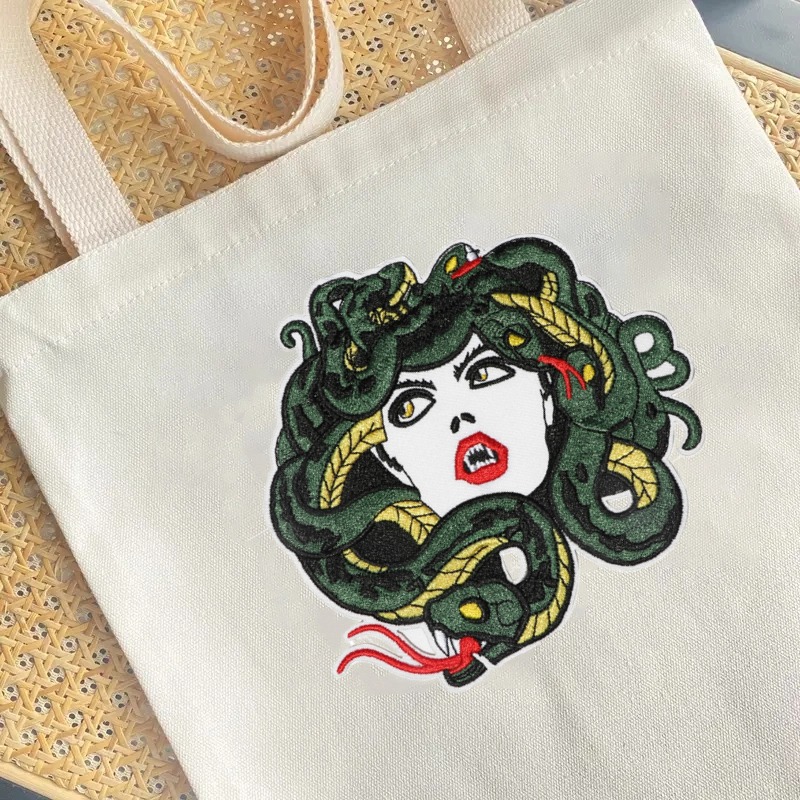1PC Snake & Girl Cartoon Anime - огляд і ціна Embroidery Hat Machine