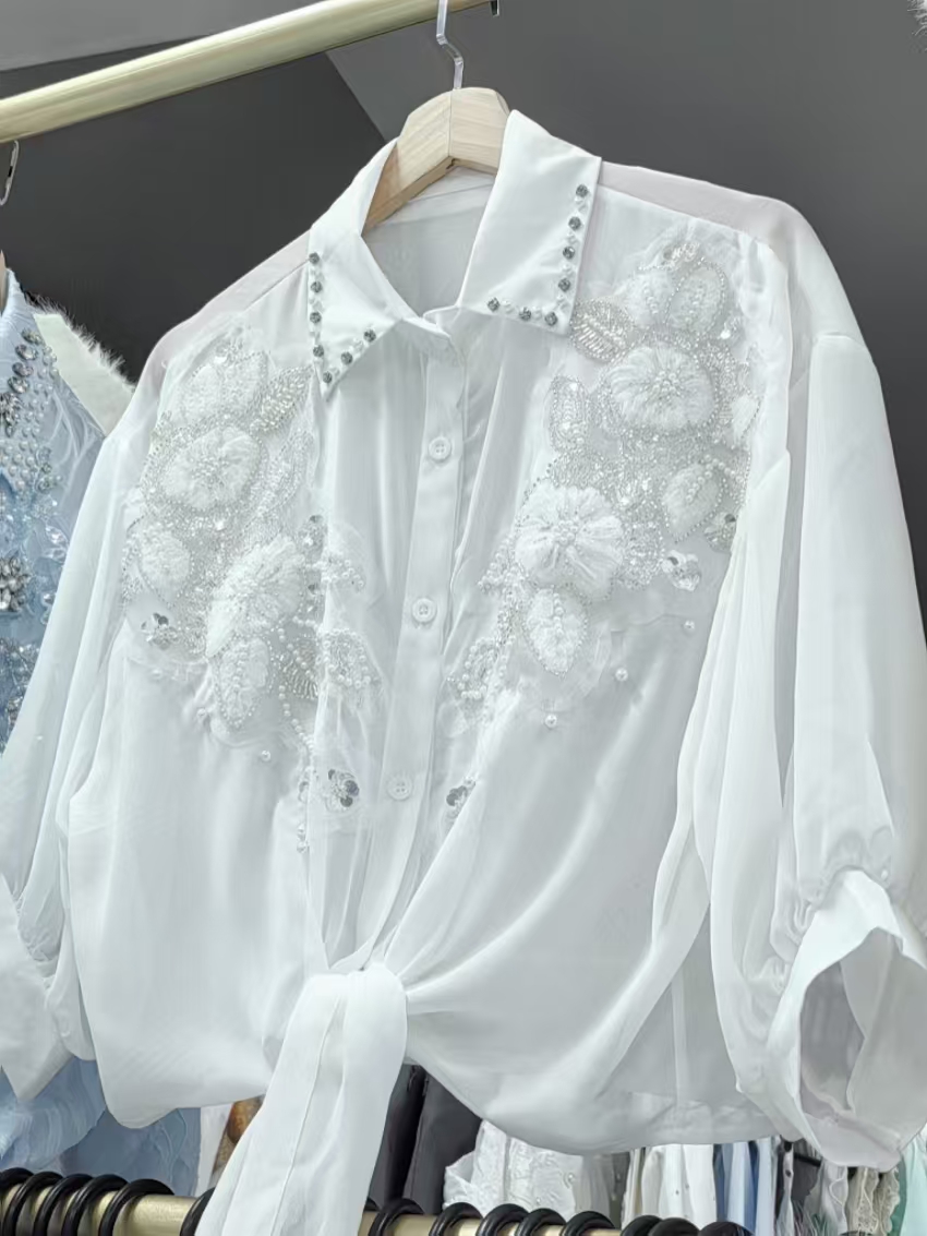 Streetwear Summer Sunscreen Bl - огляд і ціна Embroidery Cardigan