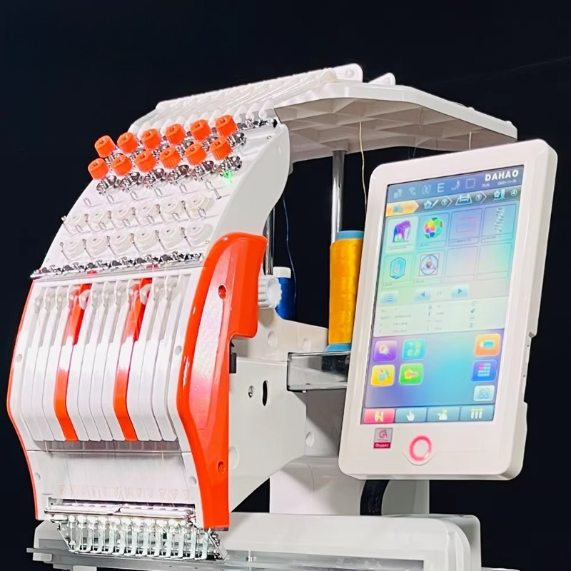 High Speed Hat Embroidery Mach - огляд і ціна Embroidery Machine Computerized