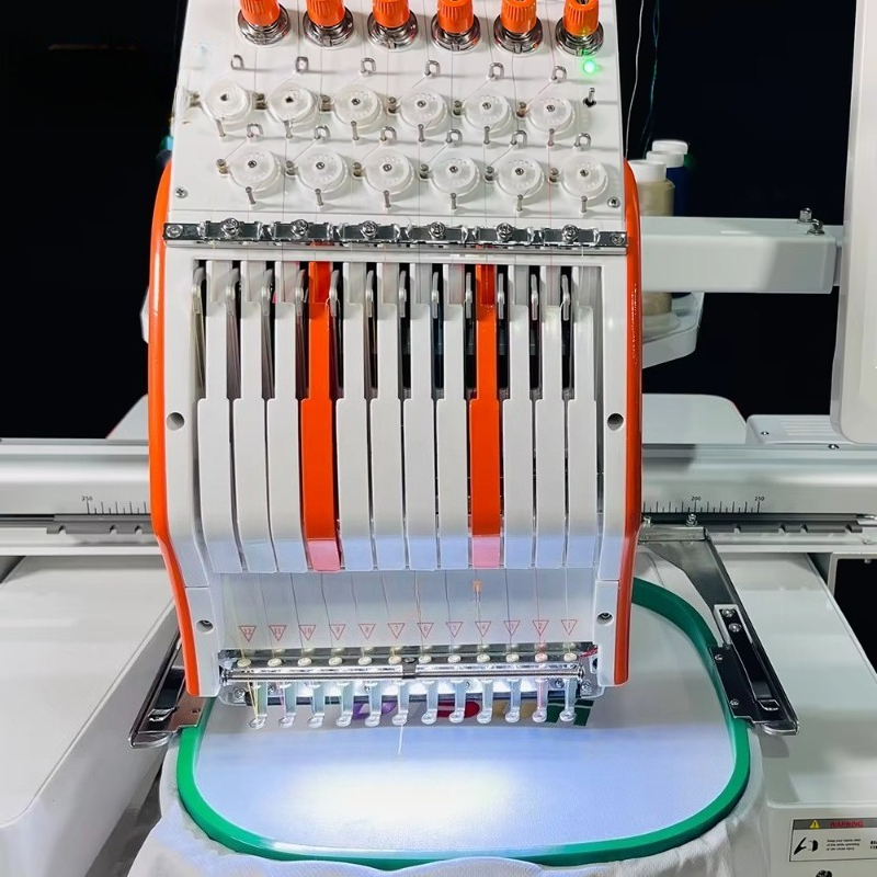 High Speed Hat Embroidery Mach - огляд і ціна Embroidery Machine Computerized
