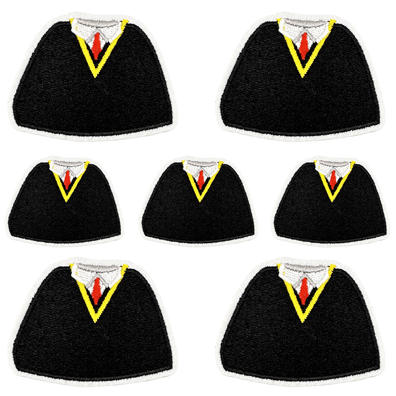 10PCS/lots Black Gold Graduati - огляд і ціна Embroidery On Black Shirt