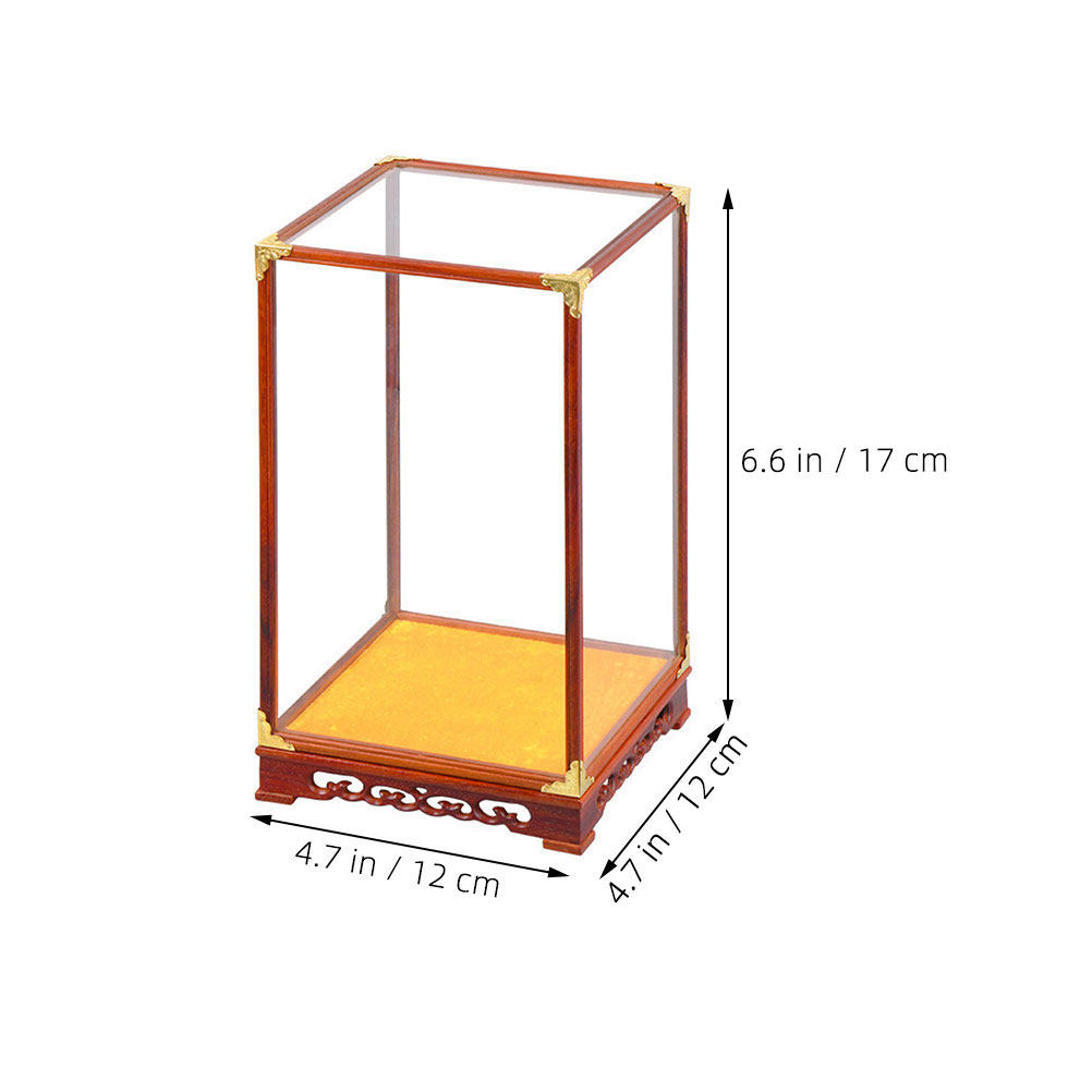 Glass Display Box Buddha Prote - огляд і ціна Frame Display Wood
