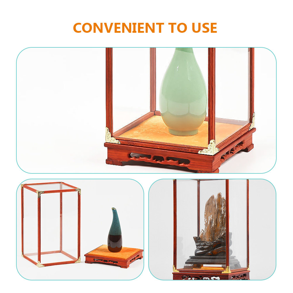 Glass Display Box Buddha Prote - огляд і ціна Frame Display Wood