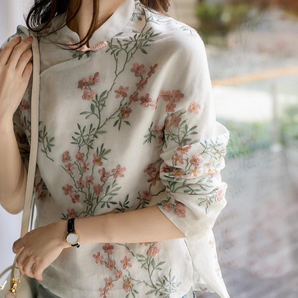 Women Shirt Chinese Style Embr - огляд і ціна Embroidery Cardigan