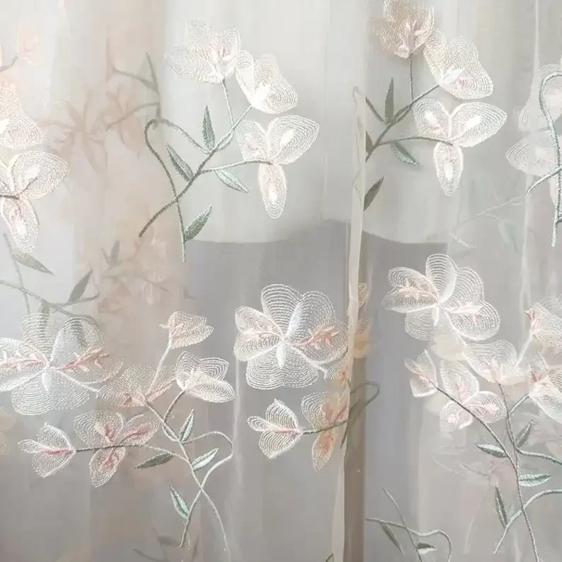 Beautiful Flower Lace fabric A - огляд і ціна Embroidery Veil