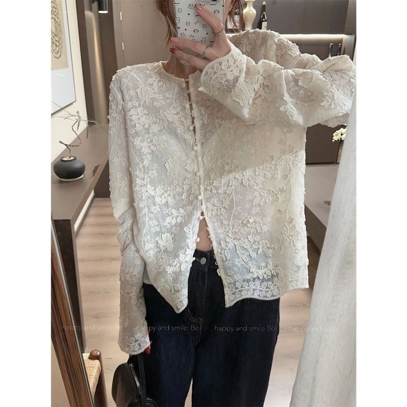 Fashion Embroidered Three-dime - огляд і ціна Embroidery Cardigan