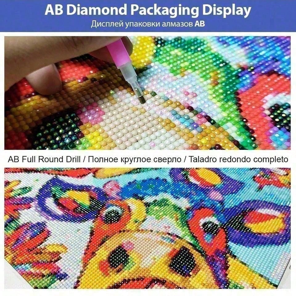 1 piece - Potdemiel-5D-DIY - F - огляд і ціна Embroidery Lovers