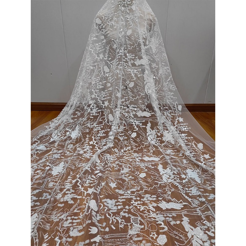 New Exquisite and Soft Decal L - огляд і ціна Embroidery Veil