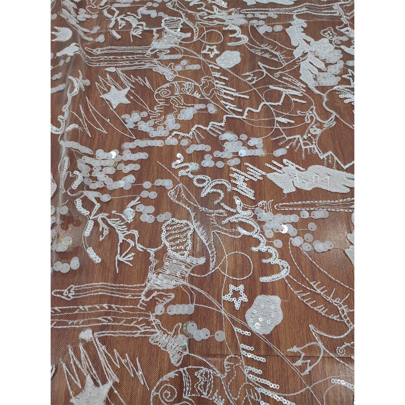 New Exquisite and Soft Decal L - огляд і ціна Embroidery Veil