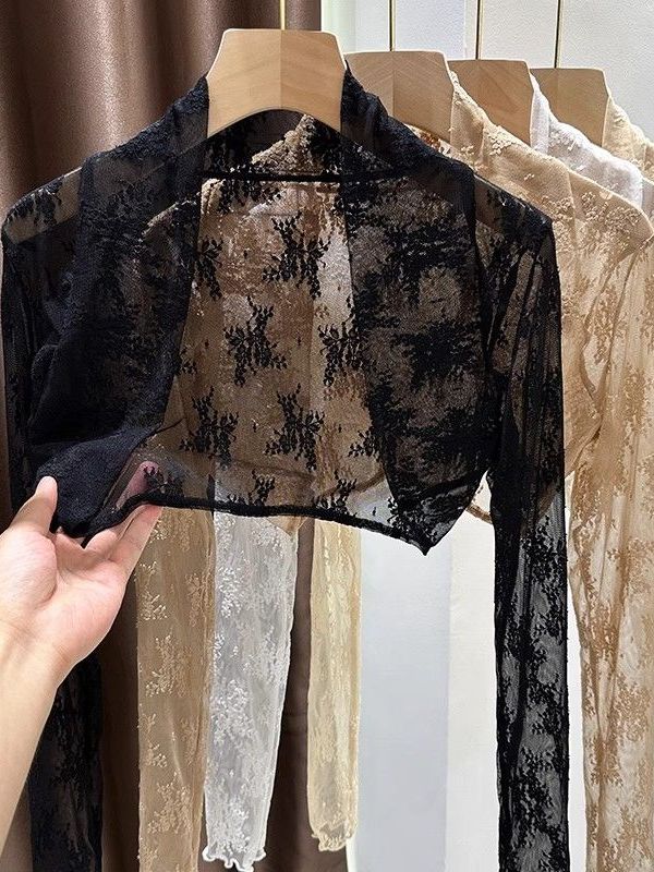 2025 New Lace Embroidery Sun P - огляд і ціна Embroidery Cardigan