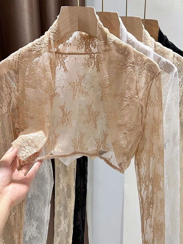 2025 New Lace Embroidery Sun P - огляд і ціна Embroidery Cardigan